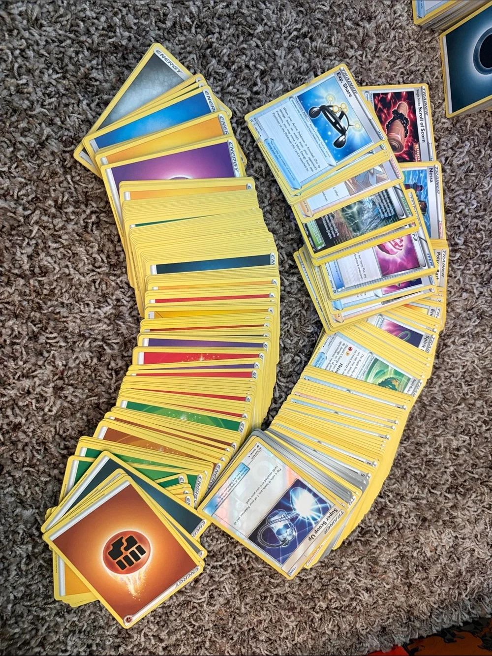 1000 Pokemon Energy & Trainers 500 each TCG mixed Generations